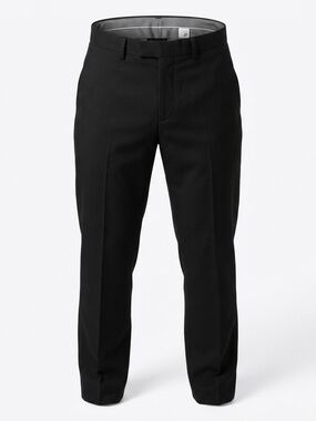 J.Ferrar Black Dress Pants Slim Fit‎ Mens Size 30x30